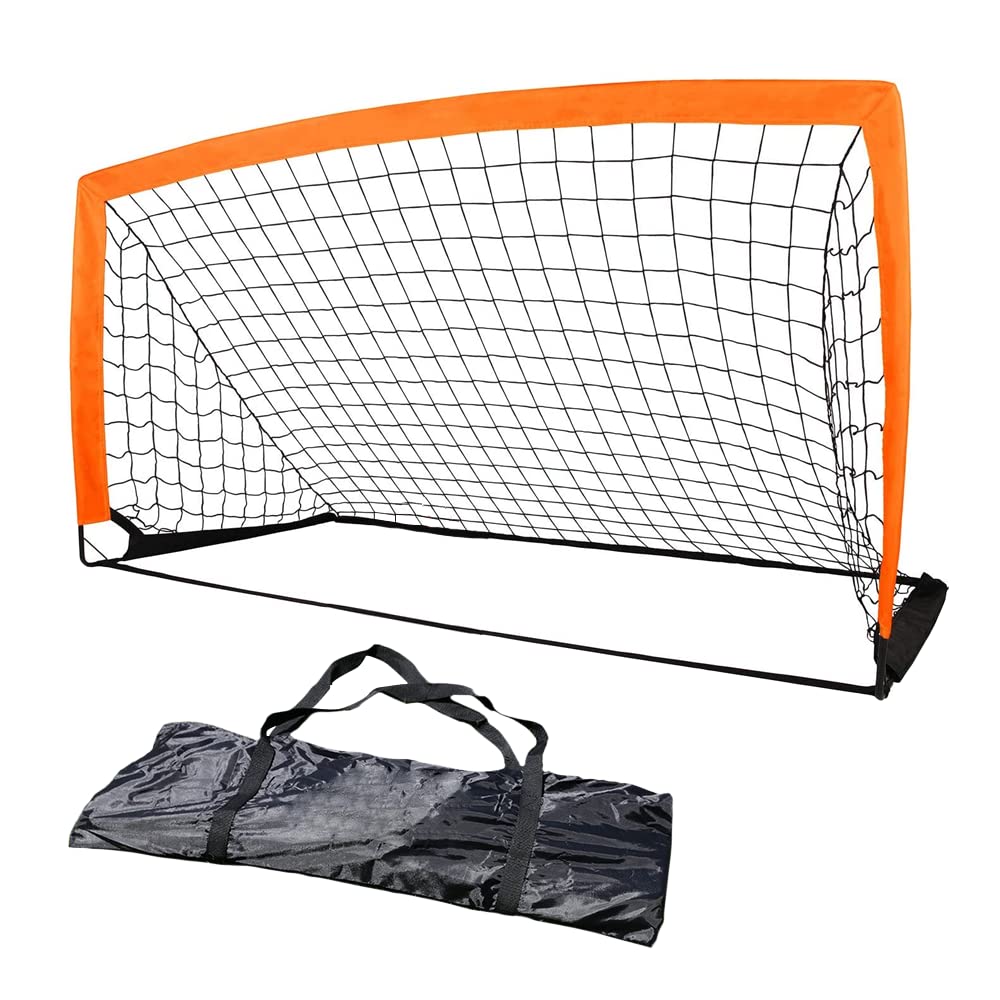 Portable Soccer Goal Backyard Indoor Pop Up Soccer Goal Net for Kids Training