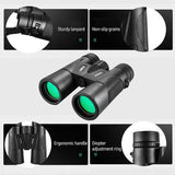 Binoculars 10x42, BAK4 Prism HD High Power Professional Binocular Telescope, Waterproof, with Universal Phone Adapter for Photos