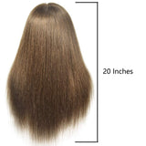 Female Cosmetology Mannequin Head with 90% Human Hair 20" Manikin Head for Hairdressing