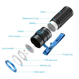 OLIGHT Baton 3 1200 Lumens Compact Rechargeable Flashlight