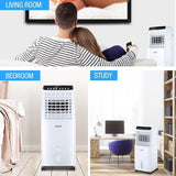 10L Evaporative Air Cooler, Portable Air Conditioner Fan with Ionizer/Humidifier Remote Control Conditioner for Home Use