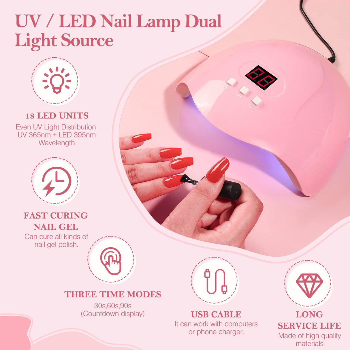 Gel Nail Kit and Nail Drill Machine Set,20 Pcs Gel Nail Polishes 36W LED U V Nail Lamp 6 Pcs Nail Extension Gel UV Acrylic Gel with Manicure Tools Nail Decoration for Nail Builder