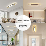 Linear Ceiling Light Modern LED Ceiling Lamp Dimmable Acrylic Ceiling Lighting Fixture with Remote Control for Kitchen Dining Room Cloakroom Hallway(48W/110CM L)