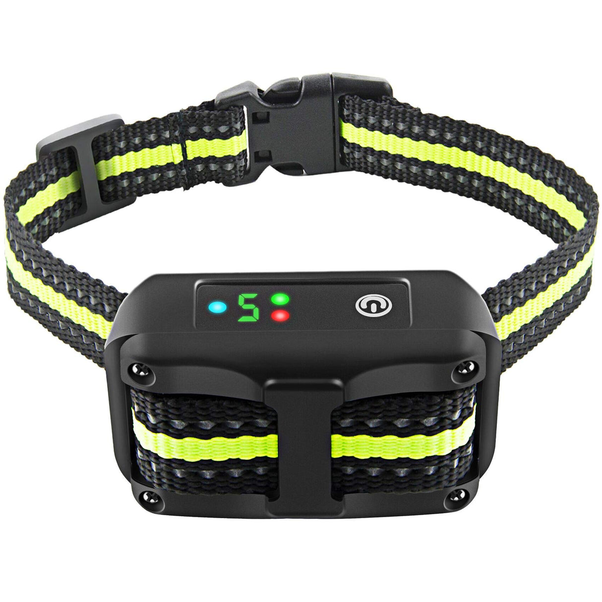 Bark Collar for Small Medium Large Dogs 5-150 Lbs,Bark Collar with Adjustable Sensitivity and Intensity Beep Vibration and Optional Shock Function,Rechargeable Dog Bark Collar No More False Trigger