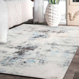 Area Rugs, Modern Soft Abstract Rugs for Living Room, Bedroom, Kitchen, Dining Room, Medium Pile Home Decor Carpet Floor Mat (Grey 9, 200 * 250CM)