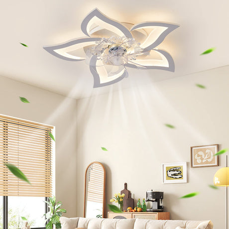 69CM Low Profile Ceiling Fans with Lights and Remote/APP Control,3 Light Color Changes, 6 Wind Speed Modes,Flush Mount Ceiling Fan Light,Modern Ceiling Light with Fan for Bedroom/Study/Office