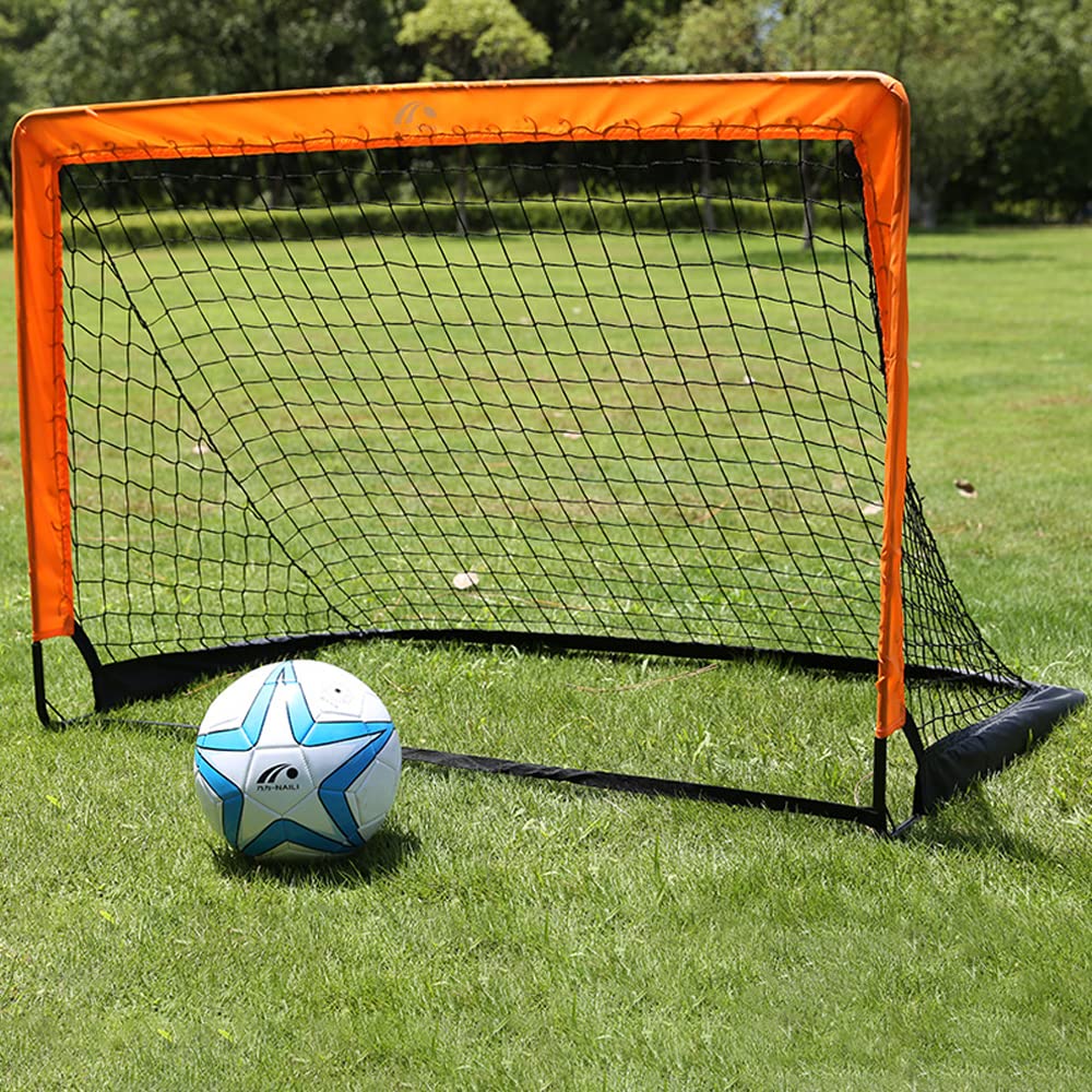 Portable Soccer Goal Backyard Indoor Pop Up Soccer Goal Net for Kids Training