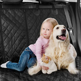 Dog Car Seat Cover for Back Seat Cover for Kids with Dog Seat Belt Non Stick Fur Car Seat Protector for Dogs Nonslip Water Proof Durable Dog Car Seat Cover for Truck SUV