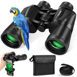 Binoculars for Adults,20 x 50 High Power Binoculars for Bird Watching,Waterproof Binoculars Professional with Porro BAK4 Prism Len Multilayer-Coated Lenses for Hunting Concert,Theater