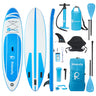 Stand Up Paddle Board, 10.6'x32''x6'' Inflatable Paddle Board with SUP Accessories, Included Hand Pump, Adjustable Paddle/ Seat, Waterproof Bag, for Yoga, Fishing, Touring