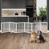 Foldable Dog Gate Wooden Pet Fence