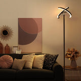 Floor Lamps for Living Room,Modern Bright LED Standing Lamp,Stepless Dimmable 3000K-6000K Rotatable Reading Standing Light,Touch&Remote Control Uplighter Floor Lamp for Living Room Bedroom