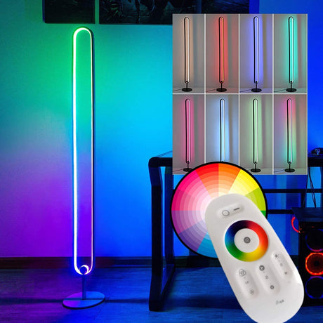 RGB Corner Floor Lamp