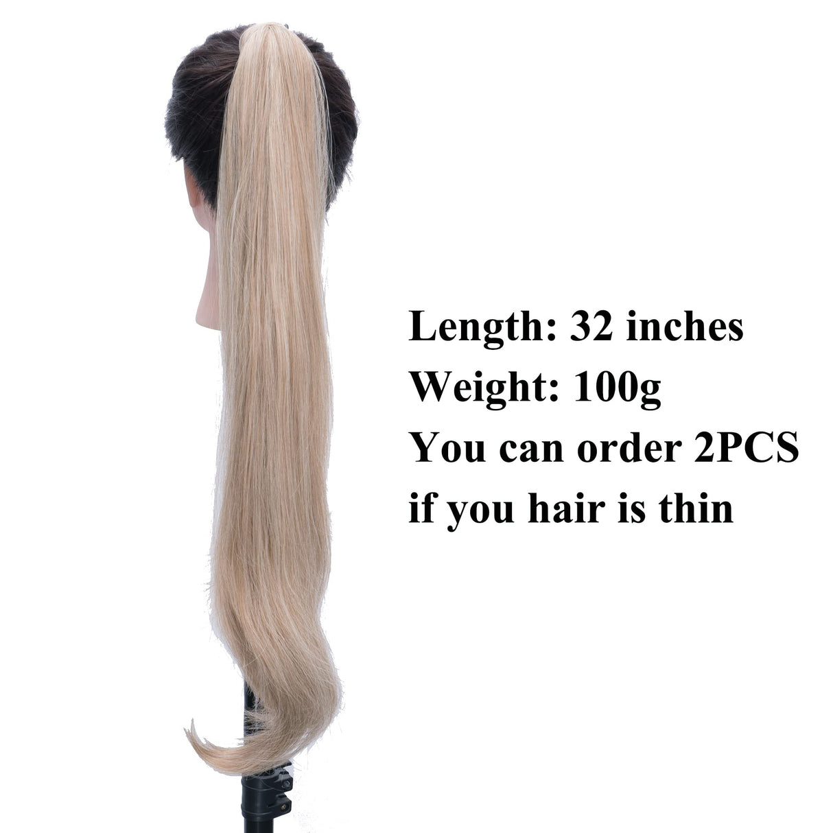 Hair Extension Pony Tail Flexible Pretty Hair Ponytails Hairpieces Wig