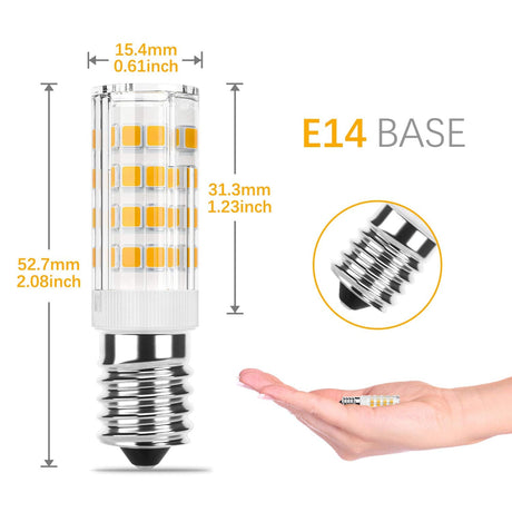 DiCUNO E14 LED Light Bulb 4W (40W Halogen Equivalent)