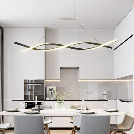 Modern Led Chandelier Lighting Creative Pendant Lamps for Ceiling of The Island Table Top Bar Office Bedroom Kitchen Living Room ( L80CM Pendant)