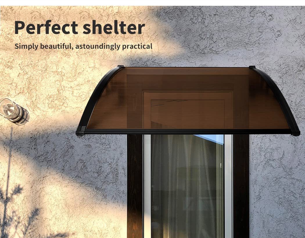 Mountview Window Door Awning Canopy Outdoor Patio Sun Shield Rain Cover 1 X 1.2M