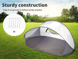 Mountview Pop Up Tent Camping Beach Tents 4 Person Portable Hiking Shade Shelter