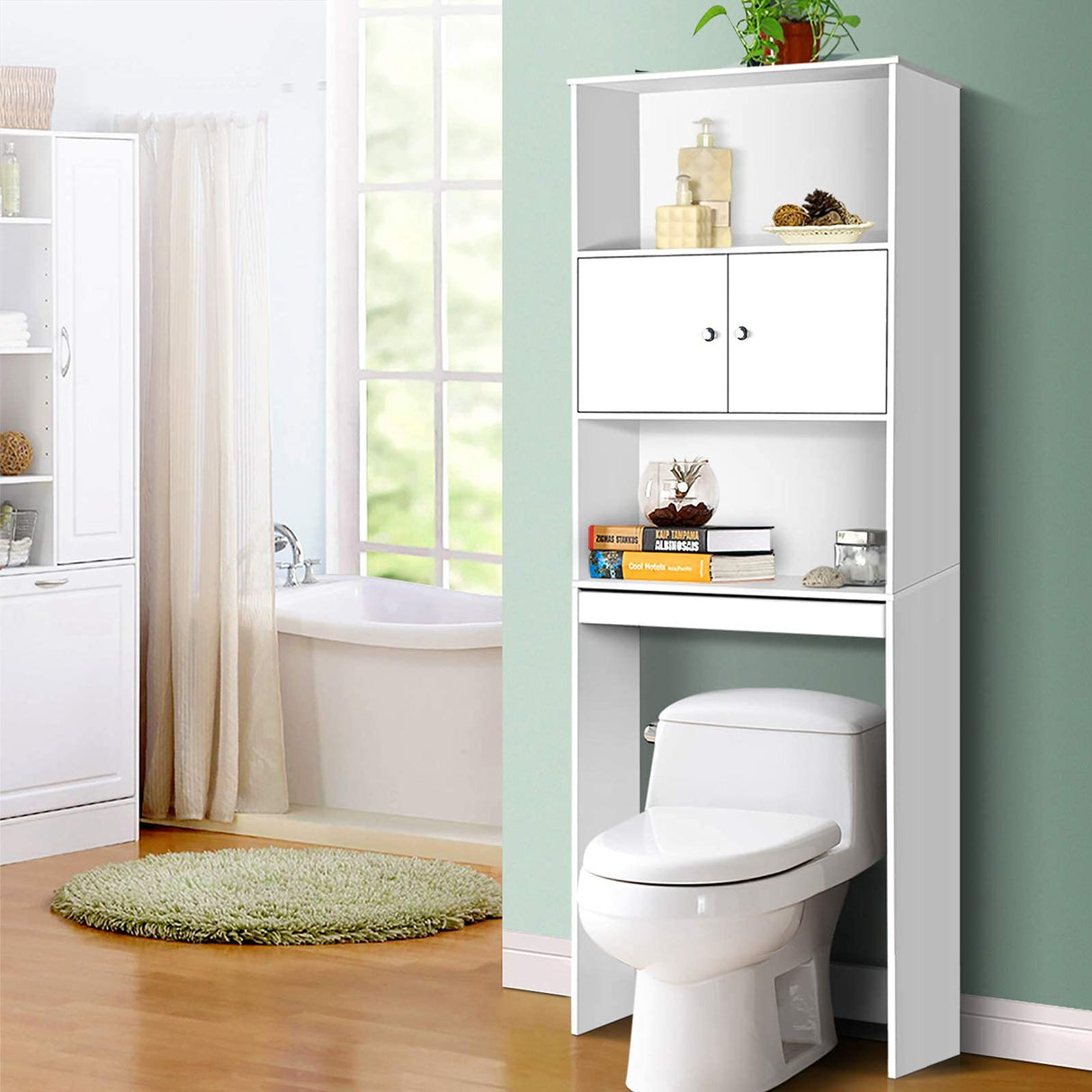 Artiss Bathroom Cabinets Over Toilet Cabinet Storage Shelf