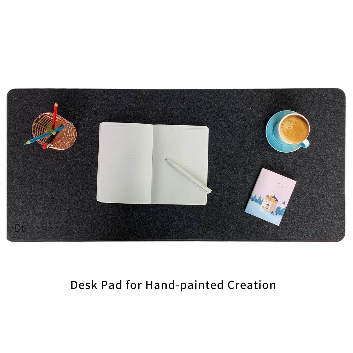 Desk Mat,90×40CM Large Felt Desk Pad, Extra Large Mouse Pad Mat