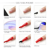 Gel Nail Starter Kit with UV Lamp Nail Drill Machine,10 Pcs Gel Polishes 36W Nail Light, Base Coat Top Coat Gel Nail Polish,Nail Drill Machine with Manicure Tools for Nail Art Manicure