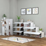 Shoe Rack, 5 Tier Shoe Storage Cabinet 20 Pair Plastic Shoe Shelves Organizer for Closet Hallway Bedroom Entryway