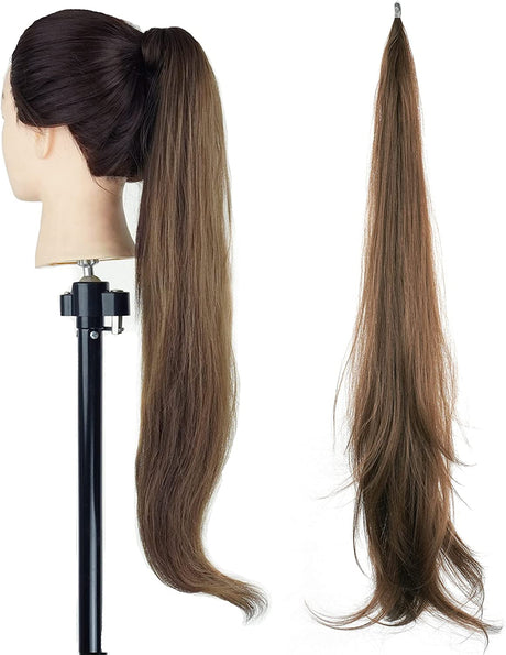 Hair Extension Pony Tail Flexible Pretty Hair Ponytails Hairpieces Wig