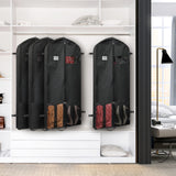 60-Inch Heavy Duty Garment Bag w/Pocket for Suits, Tuxedos, Dresses, Coats