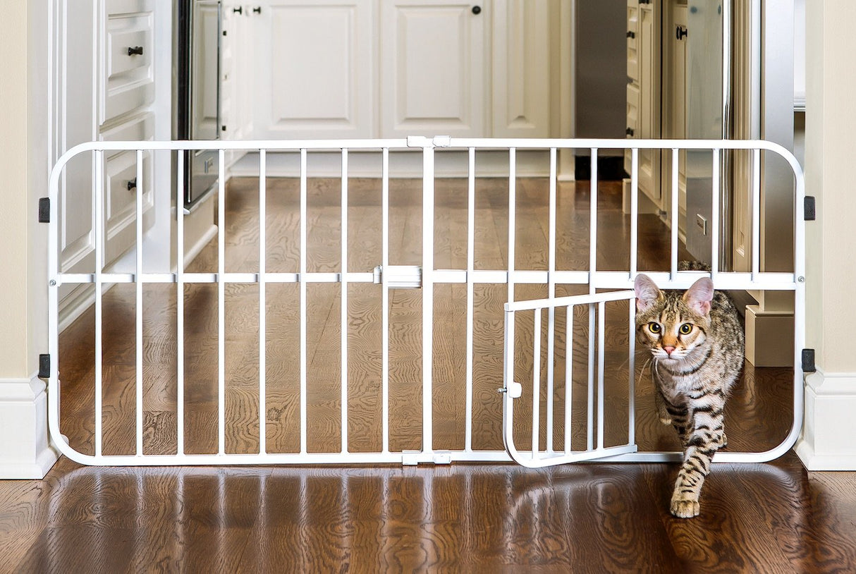 Pet Products Lil Tuffy Metal Expandable Gate