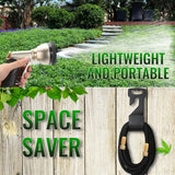 Garden Hose Expandable, Leakproof Lightweight, Retractable Collapsible Water Hose with 9 Function Zinc Spray Hose Nozzle, 3/4 Extra-Strong Solid Brass Connectors, Easy Storage Kink Free Flexible Gardening Pipe, Superior Strength 3750D, 13-Layers Latex (25