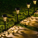 Solar Pathway Lights Outdoor Garden Path Light Warm White