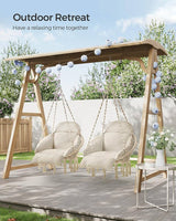 Hanging Chair, Swing Chair with Cushion, Holds up to 264 lb