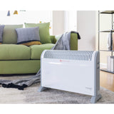 Convector Radiator Heater with Adjustable Thermostat 3 Heat Settings (750/1250/2000W) 24H Timer Space Heating Oil-Free