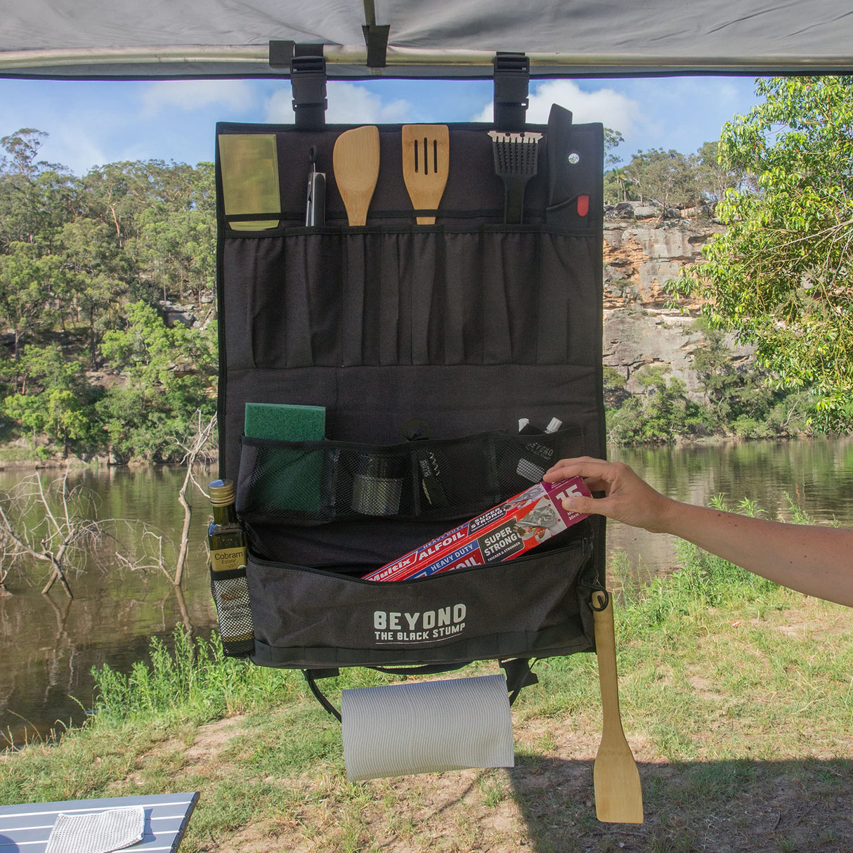 Camp Kitchen Organizer - Travel Organizer - Portable Camping Gear