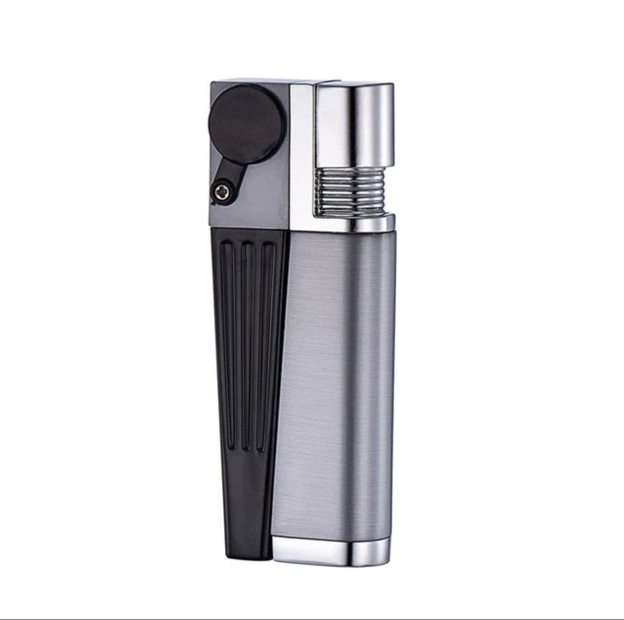 Portable Hitter Lighter - 2 in 1 Metal Lighter with Rotatable Tube with Gift BOX