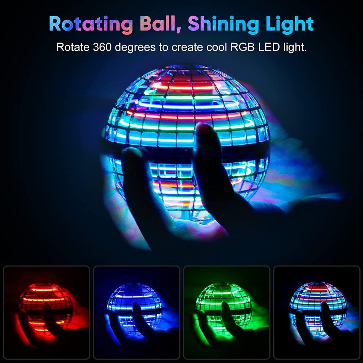 Flying Orb Ball, Hand Controlled Boomerang Hover Ball (BUY 2 & GET 1 FREE)