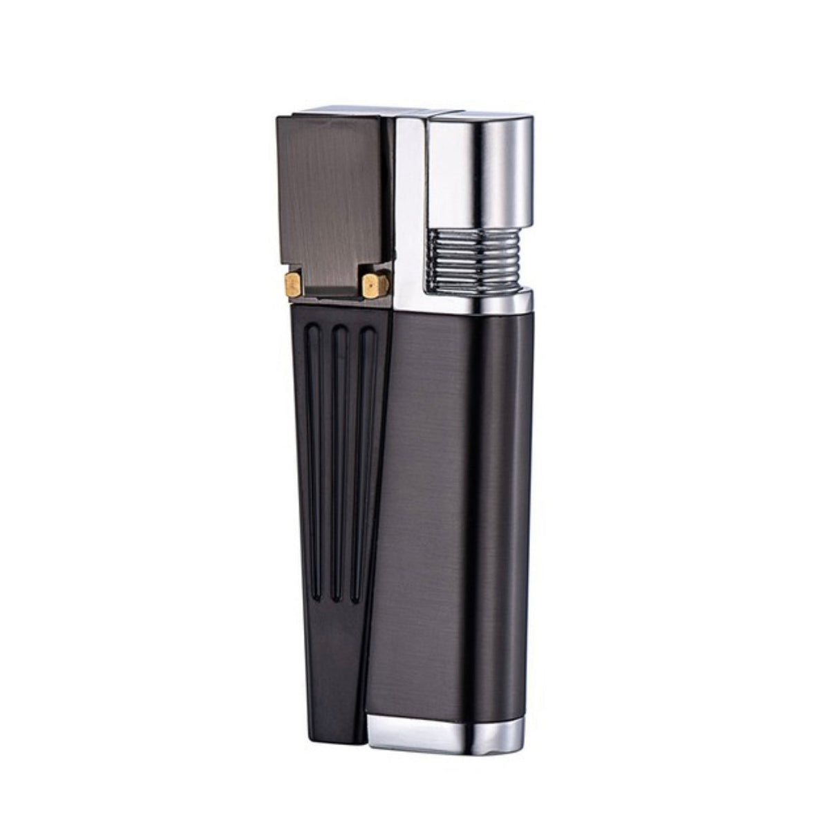 Portable Hitter Lighter - 2 in 1 Metal Lighter with Rotatable Tube with Gift BOX