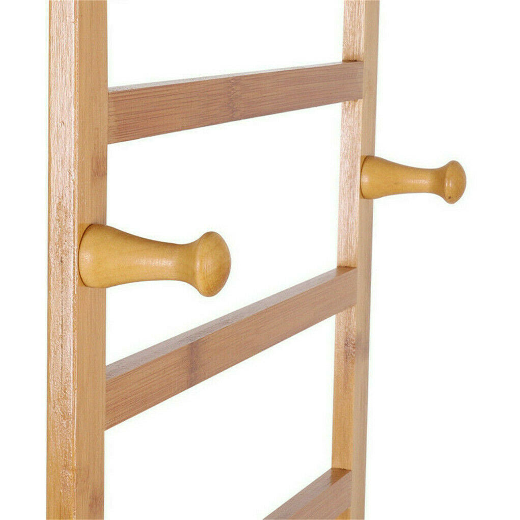 Strong Wooden Clothes Rack With Wheels