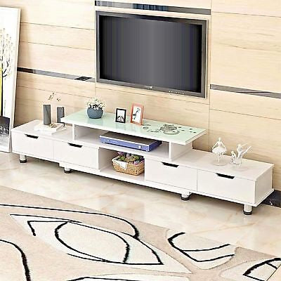 Adjustable Large TV Stand Entertainment Unit Cabinet TV Stand 160 - 230cm