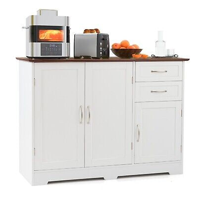 Kitchen Buffet Sideboard Storage Cabinet Modern Hallway Table Cupboard