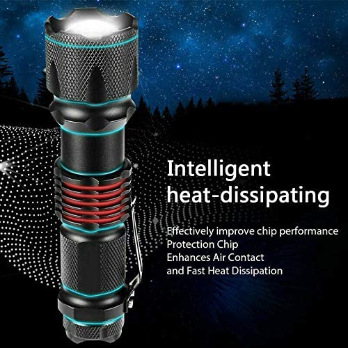 High Lumens Rechargeable Flashlight