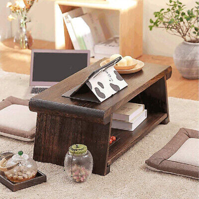 Solid Wood Tatami Small Table Tea Table Computer Desk Japanese Household Table