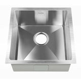 Cefito Kitchen Sink Stainless Steel Under/Topmount Handmade Laundry 440x440mm