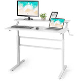 Standing Desk  Adjustable Height Sit Stand Desk Laptop PC Table 120x60cm