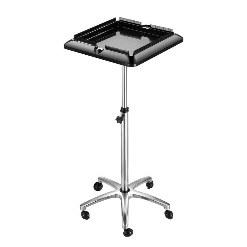 Hair Salon Trolley Hairdressing Storage Cart Beauty Tool Extension Colouring Tattoo Stand on Wheels Rolling Spa Organiser Adjustable