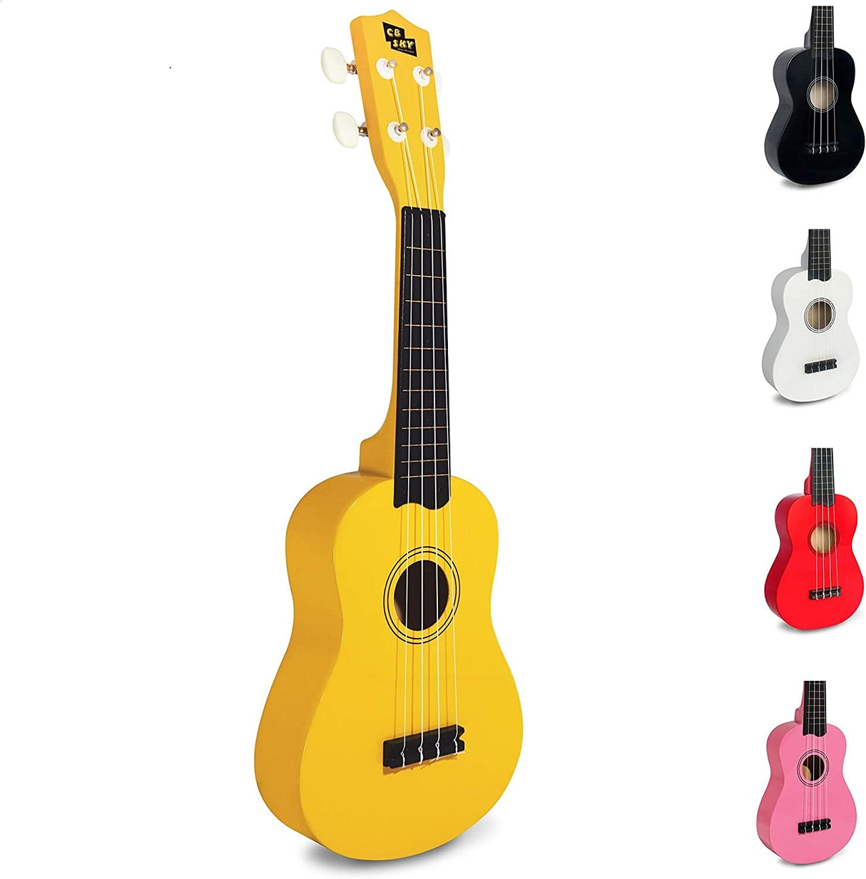 21” (53cm) Soprano Ukulele Black/Kids Musical Instrument Beginner/Kids musical toys