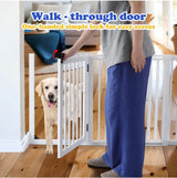 Pet Puppy Gate Dog Fence Safety Guard Indoor Wooden Playpen Foldable