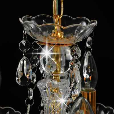 Chandelier with Crystal Beads Living Room Bedroom Lighting Hanging Pendant Lamp Home Decorative Ligh