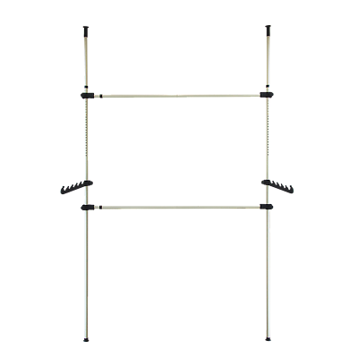 Heavy Duty Adjust Clothes Rail Storage Garment Shelf Hanging Display Stand Rack