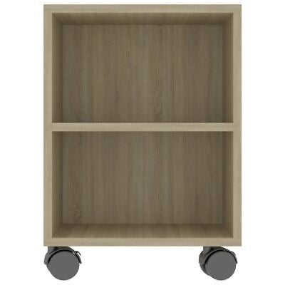 TV Entertainment Unit Stand Media Console Cabinet With Wheels Display Table